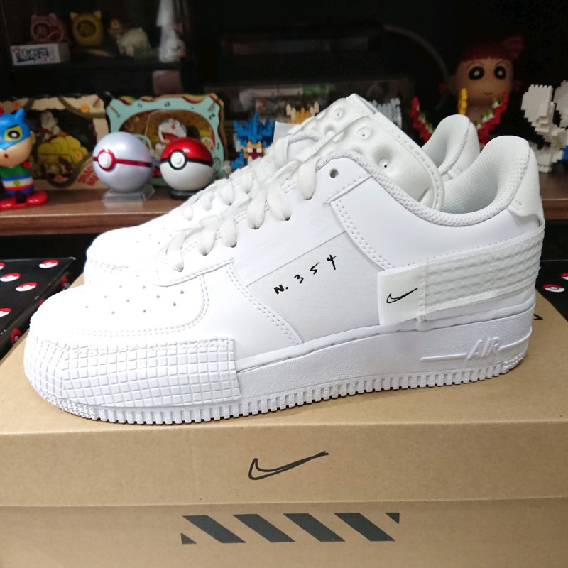 【小八】Nike Air Force 1 AF1 Low Type Triple White 全白 CQ2344-101