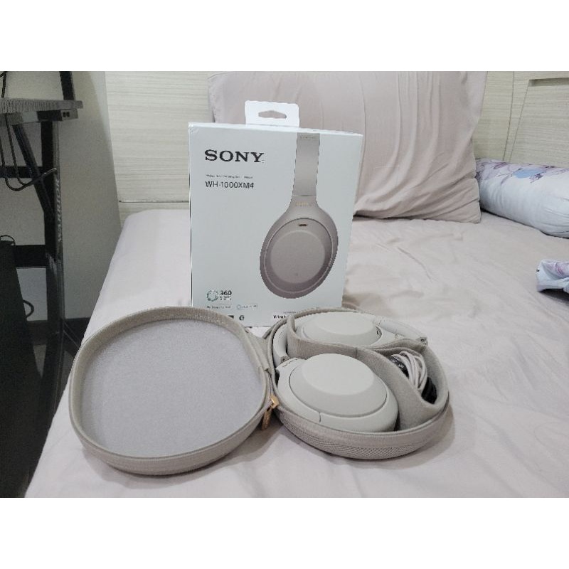 ［二手］SONY WH-1000XM4（銀）藍芽降躁耳機