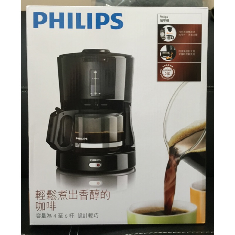 PHILIPS 飛利浦 咖啡機HD7450 「全新」