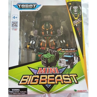 全新正版 Tobot 機器戰士 宇宙奇兵 MINI BIGBEAST 中型 狂野蠻牛