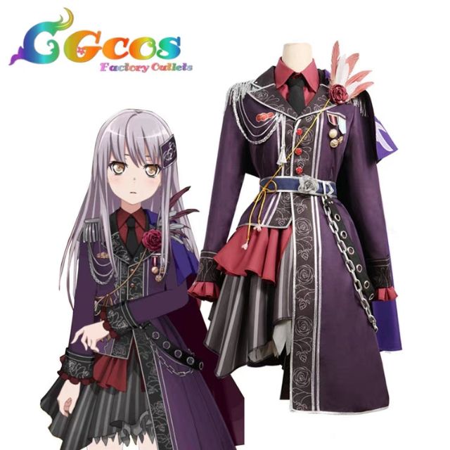 Bang Dream Bgd Roselia 湊友希那 初始三星打歌服 Cosplay服裝 蝦皮購物