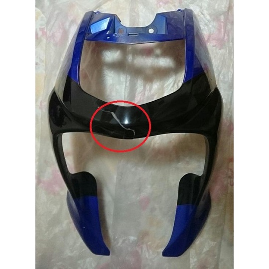 [ WaterBOY@挑找市場 ] 山葉 Yamaha 一代勁戰 原廠H殼 西裝 烤漆藍黑雙色
