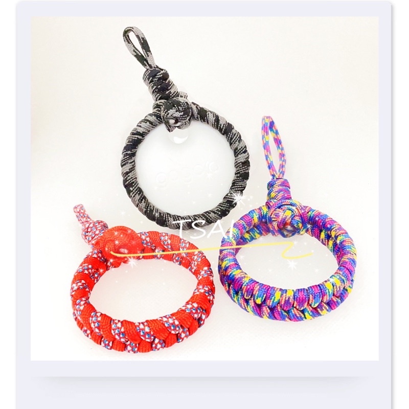 Gogoro 鑰匙圈💫傘繩編織💫客製吊飾💫自由選色💫鑰匙掛件