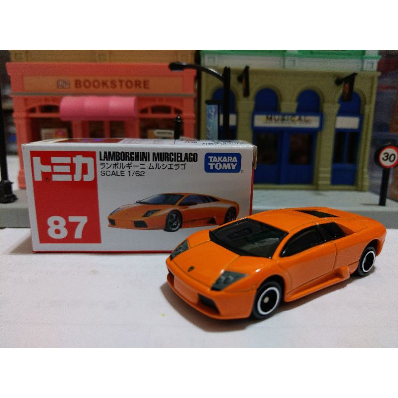 Tomica 87 絕版 稀有 Lamborghini Murcielago 藍寶堅尼 橘