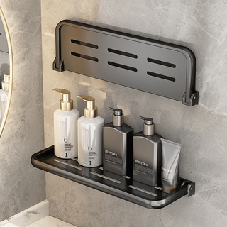 【PP Home】簡約 不鏽鋼浴室置物架 摺疊置物架 免打孔 壁掛 浴室架 浴室收納 不鏽鋼收納架