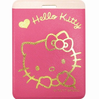 三麗鷗HELLO KITTY凱蒂貓皮質證件套 收納套 置物套