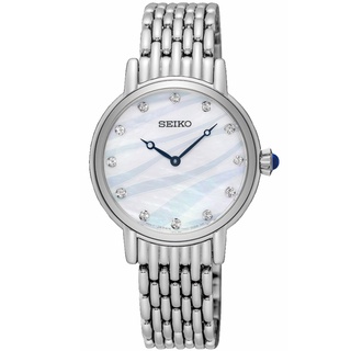 SEIKO 精工 CS系列 珍珠母貝面 時尚腕錶 (SFQ807P1/7N00-0BL0S) SK042