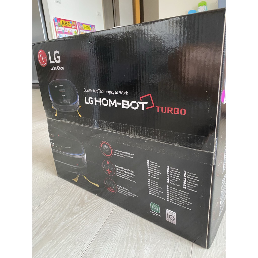 [全新未拆] LG 變頻清潔機器人  VR66413LVM 紅色