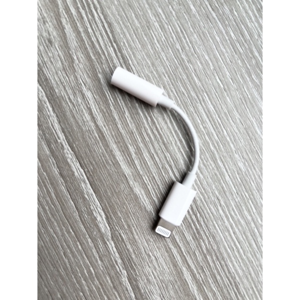 蘋果Apple 原廠 耳機轉接頭 Lightning對3.5公釐耳機插孔轉接器