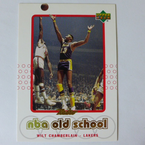 ~ Wilt Chamberlain ~名人堂/NBA球星/威爾特·張伯倫 1999年UD.老人特殊卡