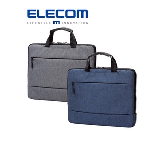 (福利品)【日本ELECOM】輕便型筆電收納包13.3吋 灰 NG商品 提把不對稱 包裝、商品皆全新