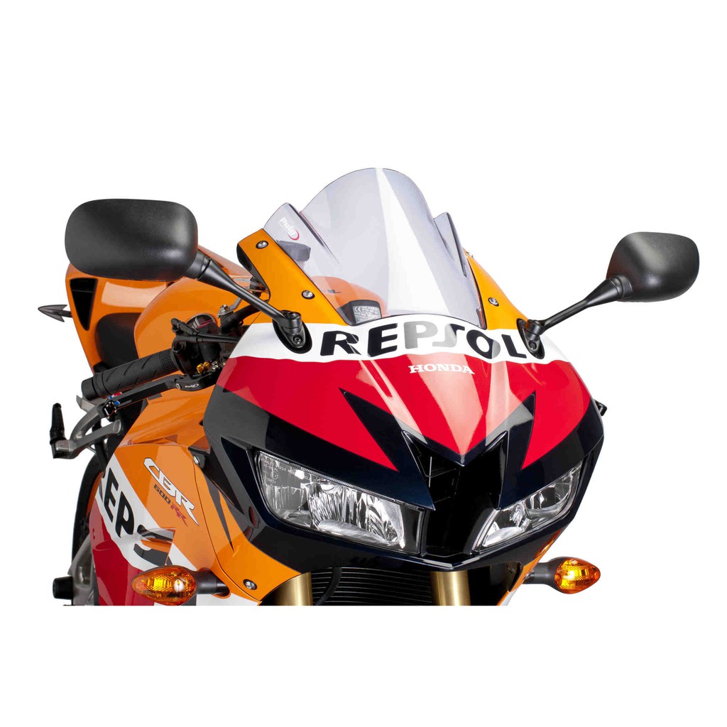 【93 MOTO】 PUIG Honda CBR600RR 13-20年 Z-RACING 風鏡 擋風鏡