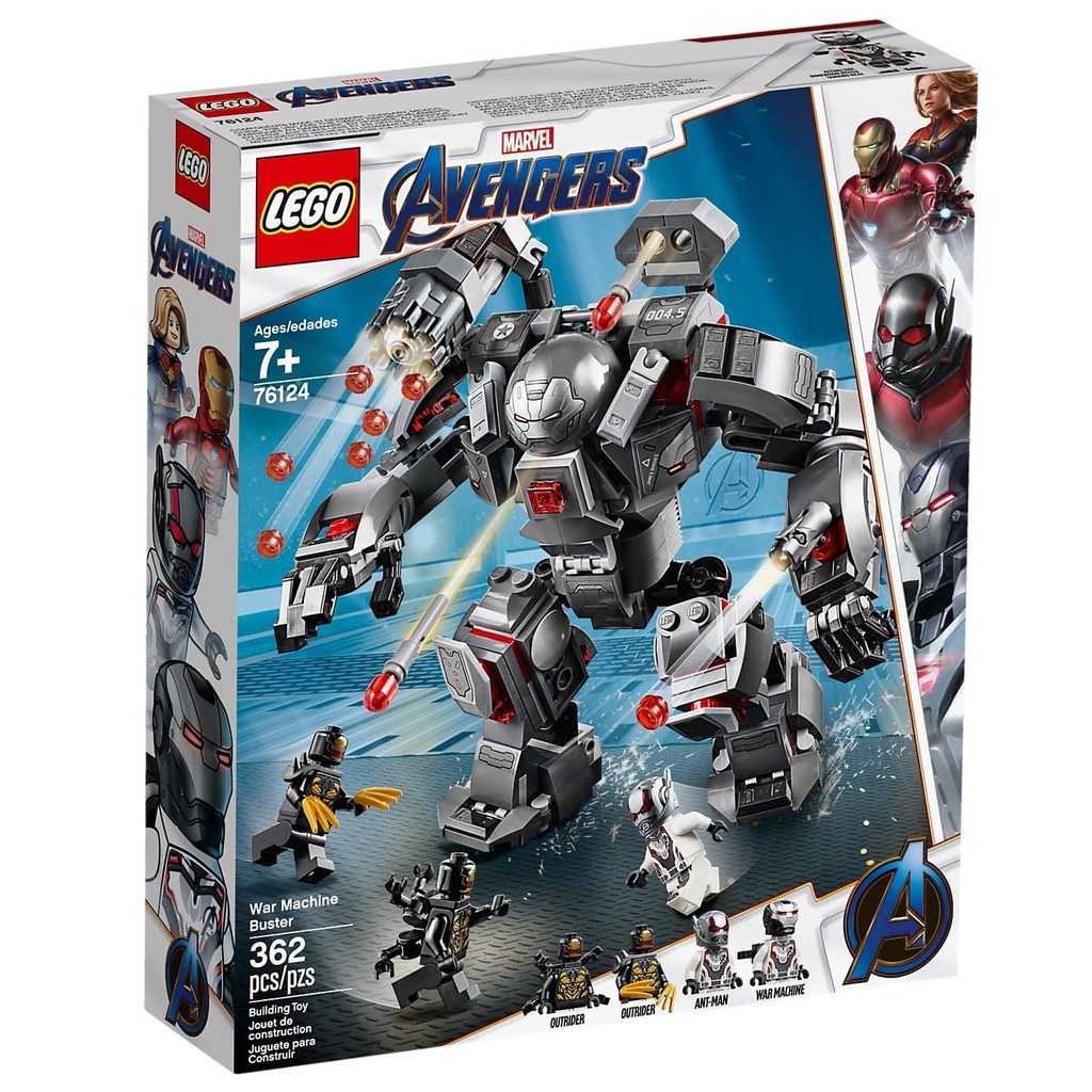 【LEGO PLAYER】LEGO 樂高 超級英雄系列 76124 戰爭機器毀滅者(全新未拆)