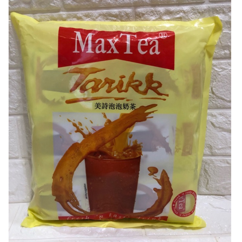 「單包賣場」印尼 Max tea Tarikk 美詩泡泡奶茶 印尼拉茶 銷售第一名  一袋30包入