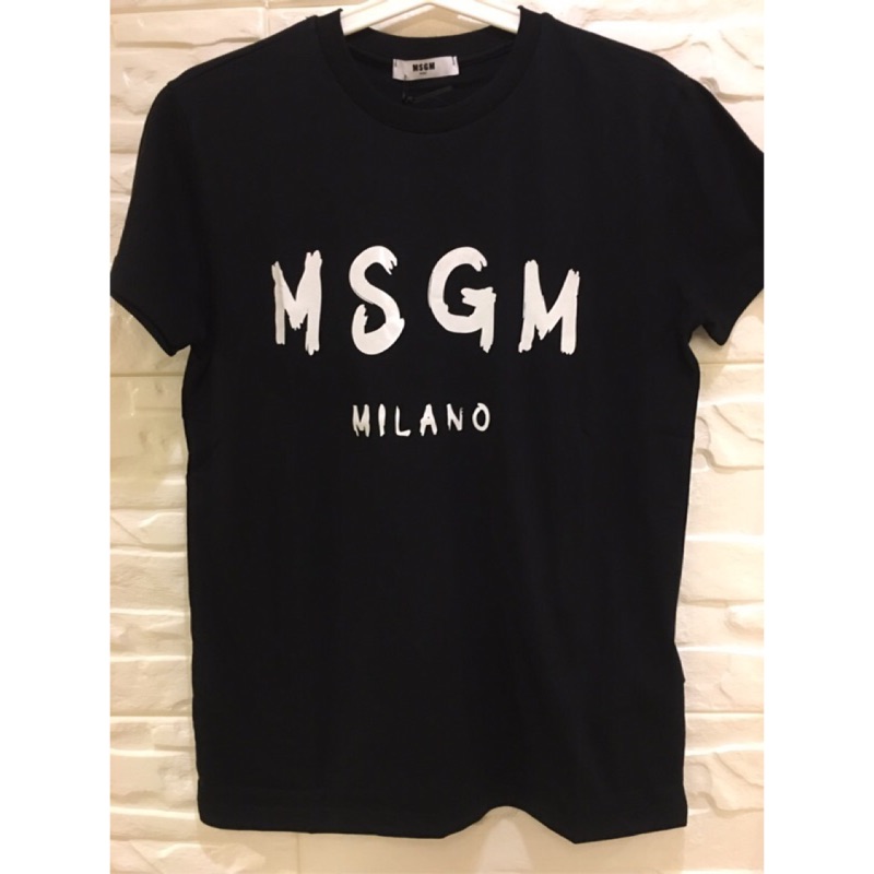 現貨14y MSGM 短袖T 恤 MSGM MILANO 字體