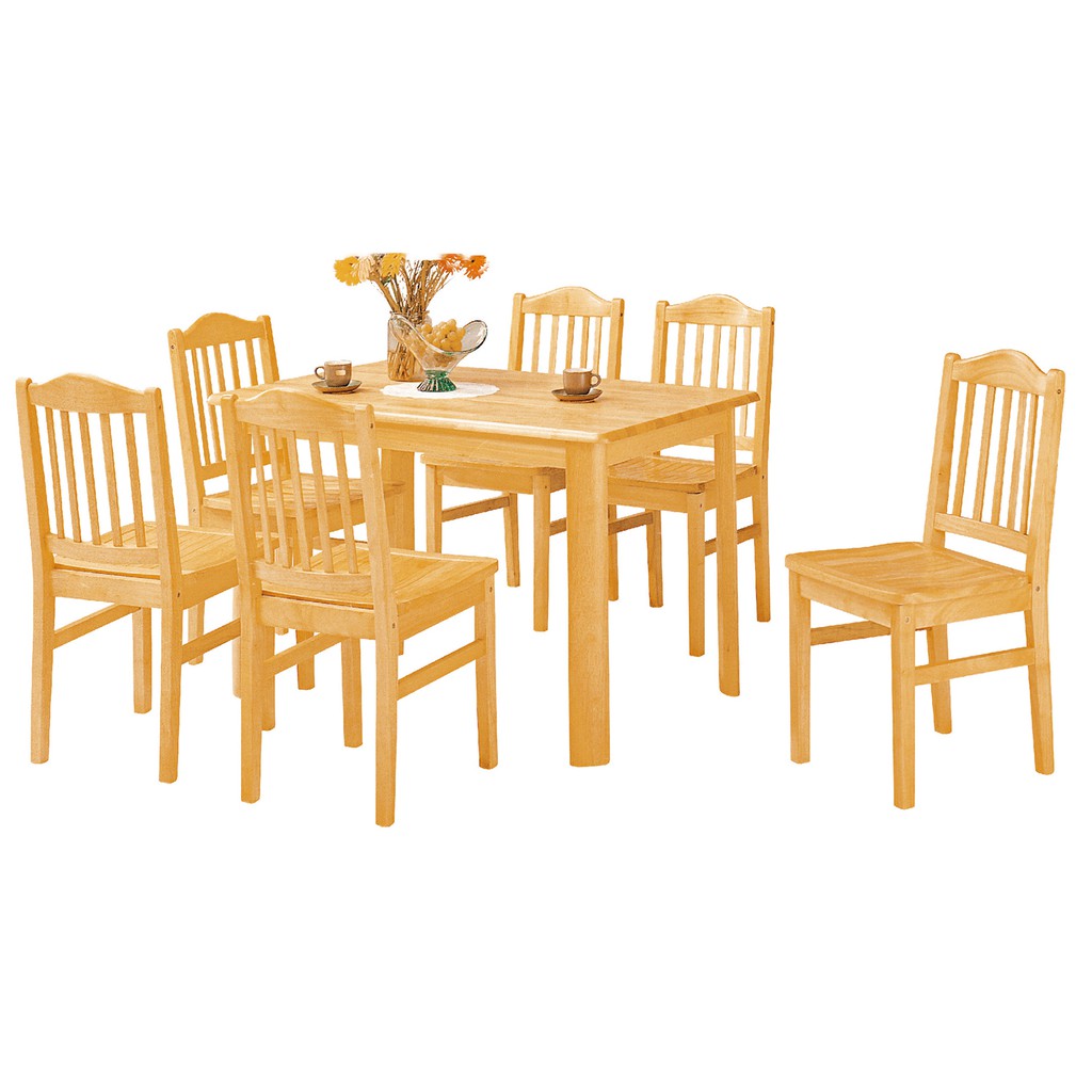 【上丞家具】台中免運 375-4 扇形腳3.5×2尺西餐桌 長方桌 長餐桌 長方桌 茶几 木餐桌 餐桌 餐椅