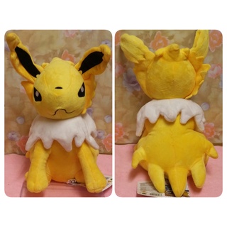神奇寶貝 精靈寶可夢 Pokemon Go 雷伊布 娃娃 絨毛娃娃 玩偶 坐姿款 約35CM