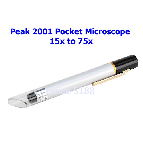 Peak 2001 Pocket Microscope 25x 50x 75x「日本原裝進口公司貨」 現貨