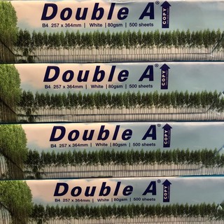 Double A B4 影印紙 A&a 白色影印紙 (70磅)/一包500張入 70磅影印紙