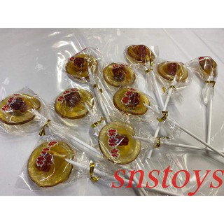 sns 古早味 梅心 棒棒糖 梅子 麥芽糖 梅心棒 麥芽棒棒糖 梅心麥芽糖 梅子麥芽棒棒糖 (10支) 總長15公分
