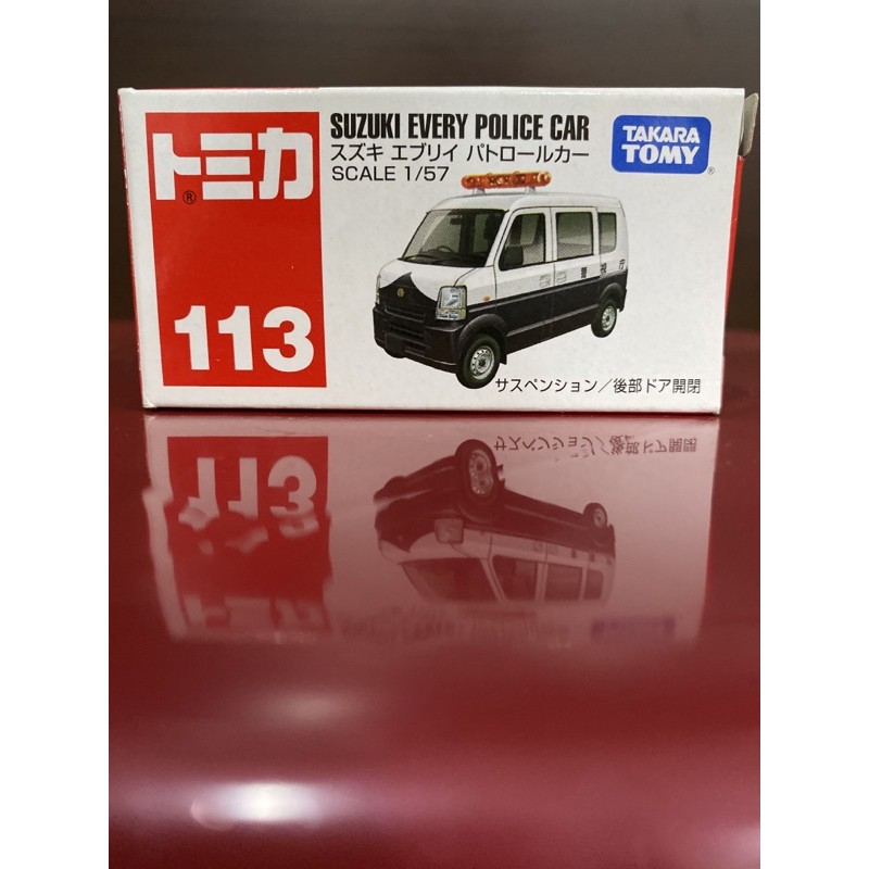 Tomica 113 Suzuki every police car