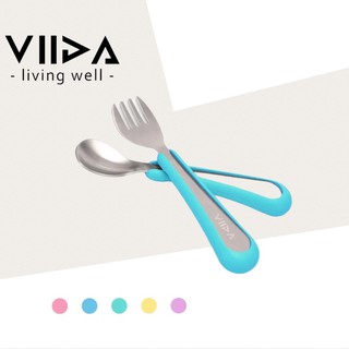 VIIDA Soufflé 抗菌不鏽鋼叉匙組(s)多色可選