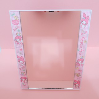 布丁泡泡 美樂蒂 melody 日本製 摺疊鏡 化妝鏡 桌上鏡 鏡子 SANRIO
