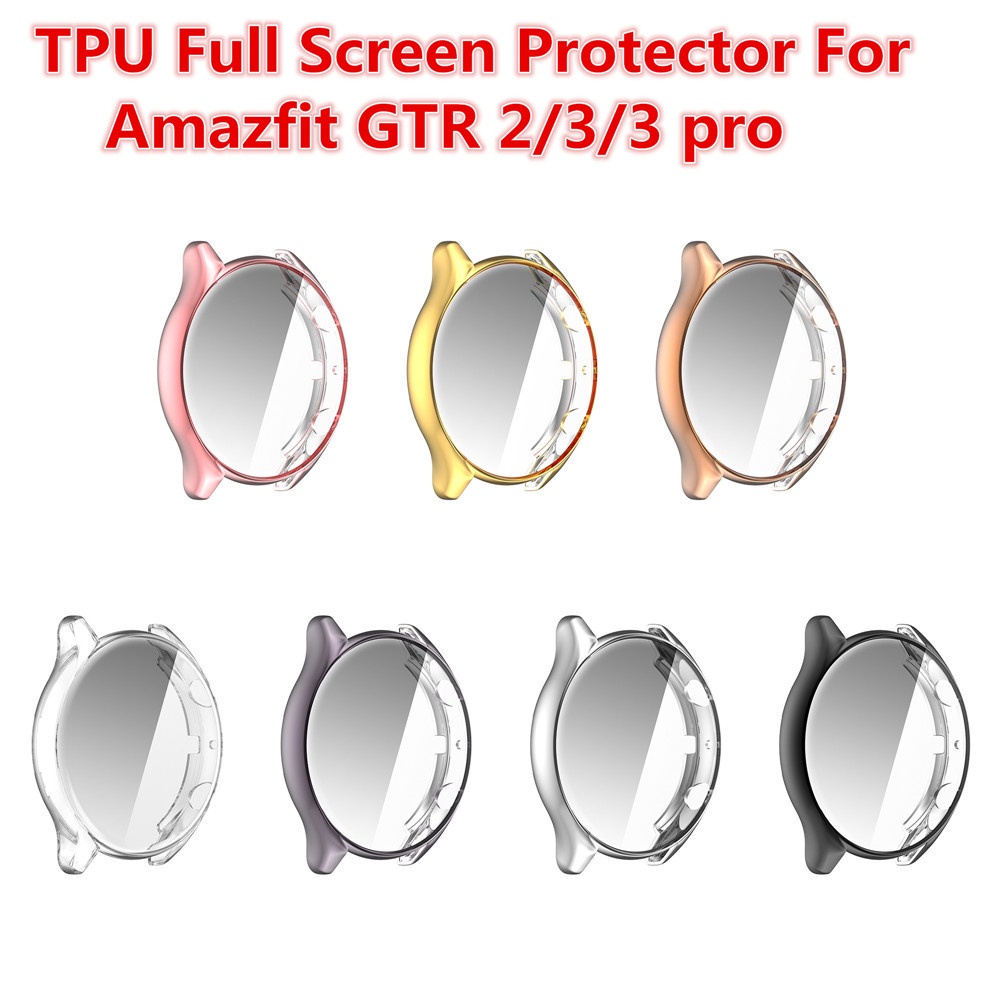 華米 保護貼  Amazfit GTR 3 Pro 保護殼 GTR 2e 保護套 GTR 2 全包殼