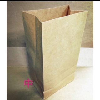 【T●H包裝】牛皮紙袋 50入/包 餅乾、點心，蛋糕、熱飲、銀行鈔票袋、便當、餐盒、吐司麵包