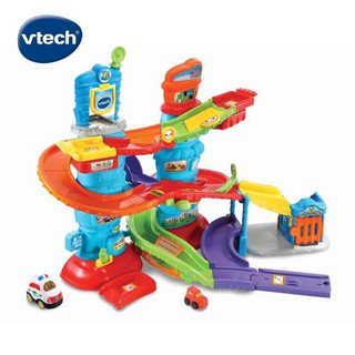 Vtech 嘟嘟車系列-警察巡邏塔軌道組