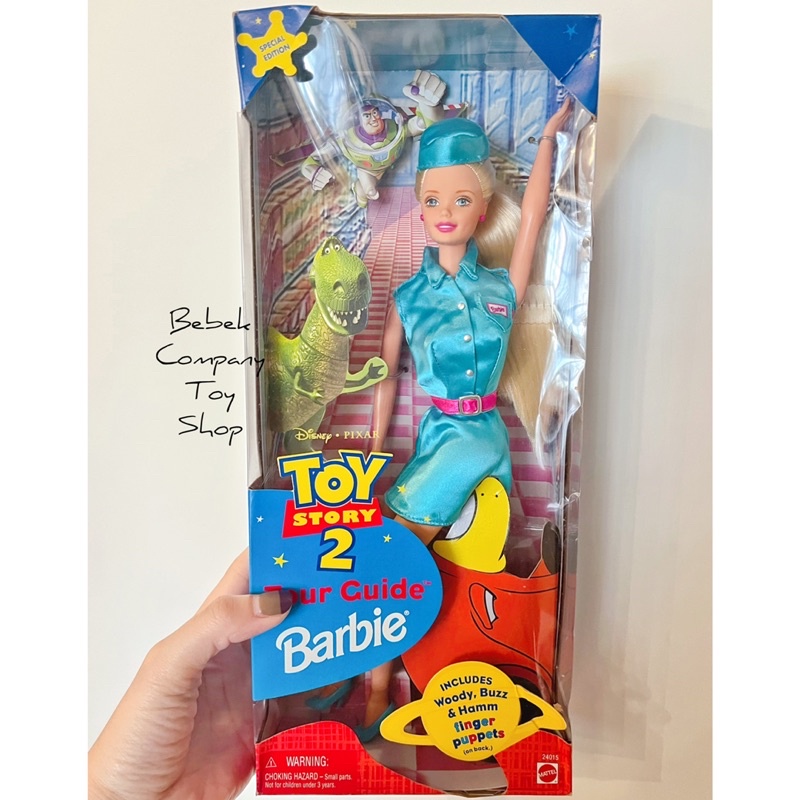 美國🇺🇸 1999年 玩具總動員 導遊芭比 芭比 芭比娃娃 Toy Story Tour Guide Barbie