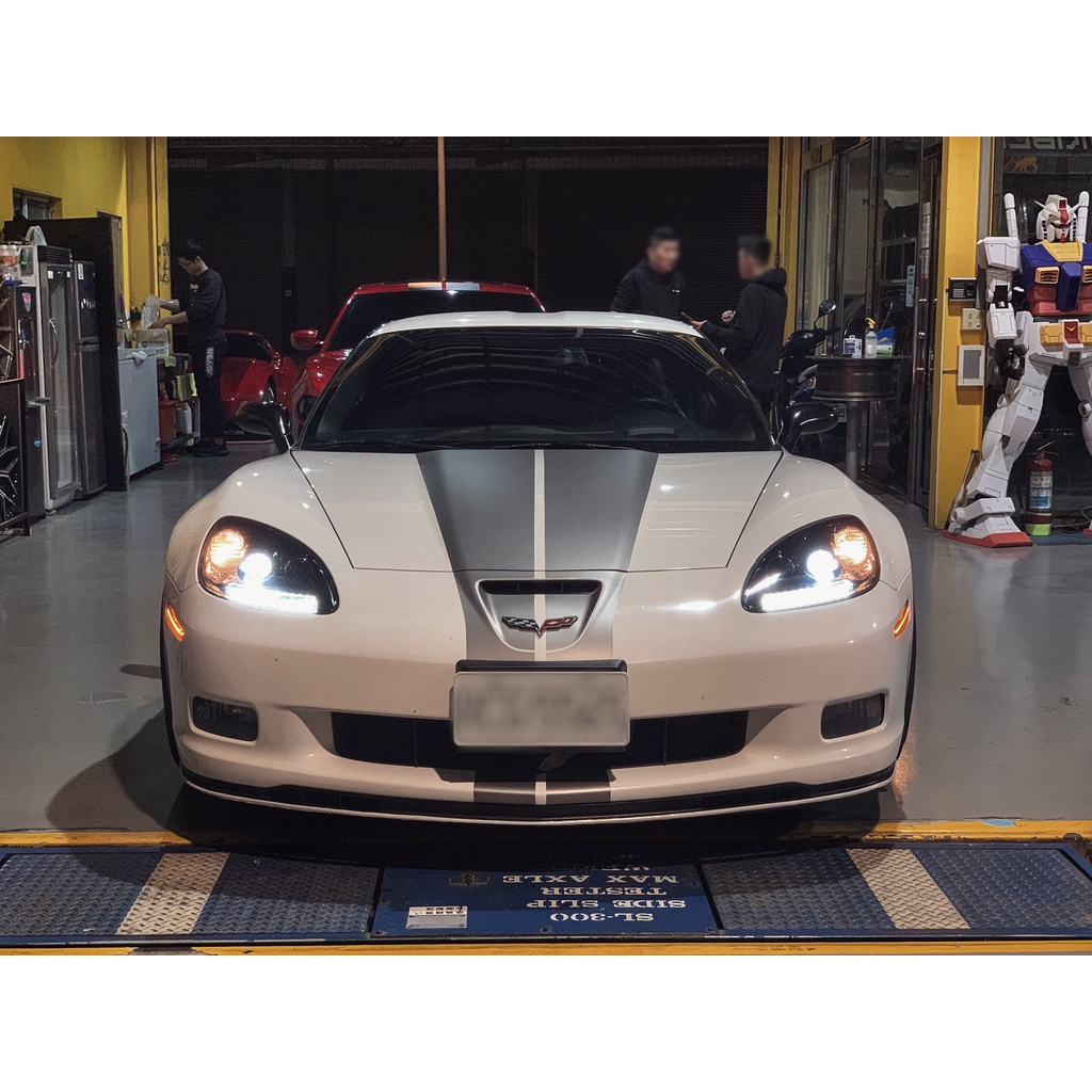 雪佛蘭Chevrolet Corvette C6 Z06​ 新版LED頭尾燈 更換 改裝​✦昆億國際✦昆億鋁圈✦