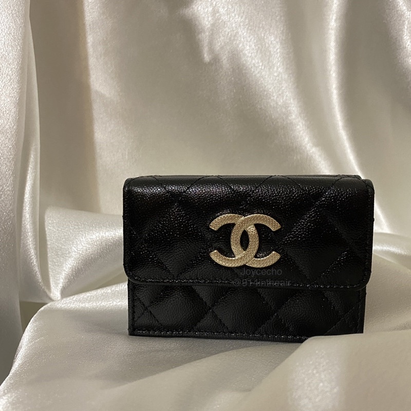 914intheair精品代購『已出售』Chanel 22B mini三折短夾