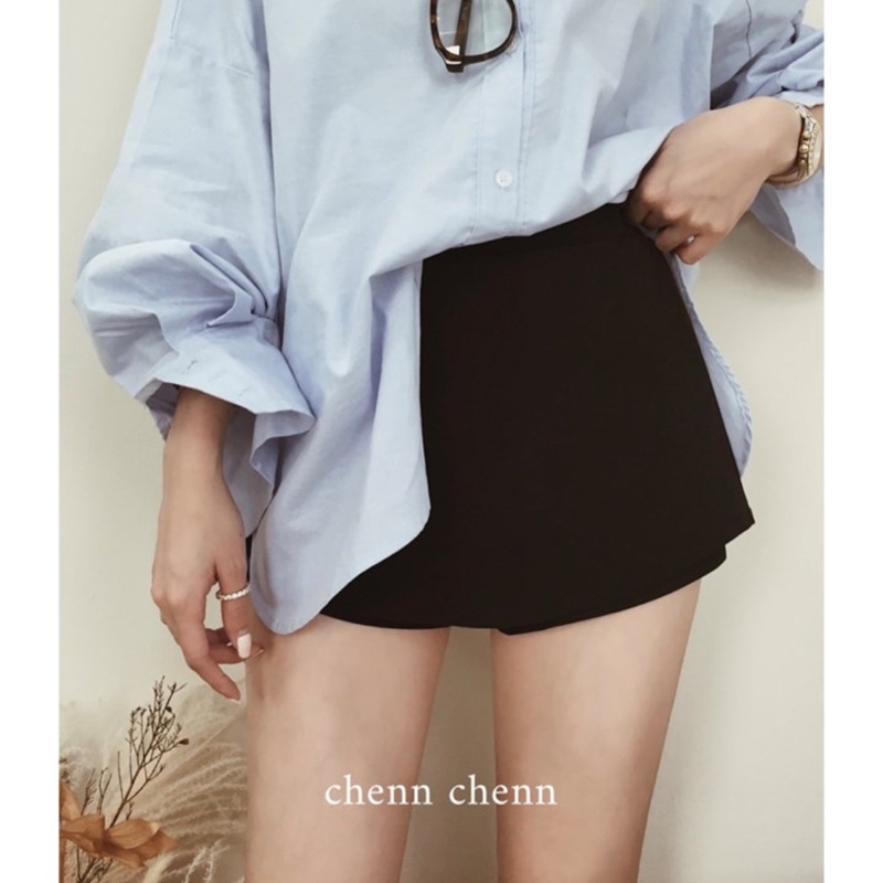 轉售chennchenn修身質感褲裙