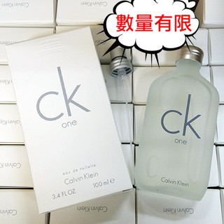 Calvin Klein cK one 中性淡香水 100ml - 正品