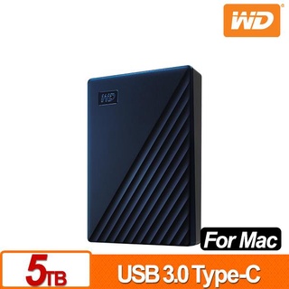 WD My Passport for Mac 5TB 4TB 2TB 2.5吋 行動硬碟 (午夜藍) 公司貨