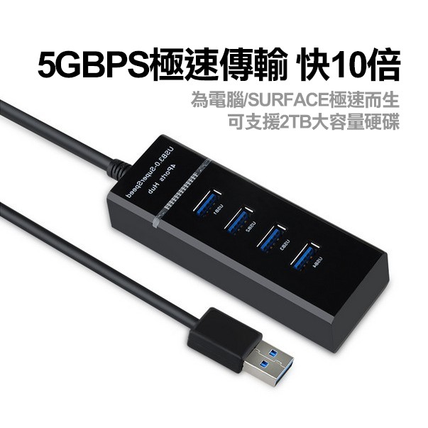 【又子小舖】USB3.0HUB 4口分線器 3.0集線器 3.0hub擴展器 極速usb電腦分線器