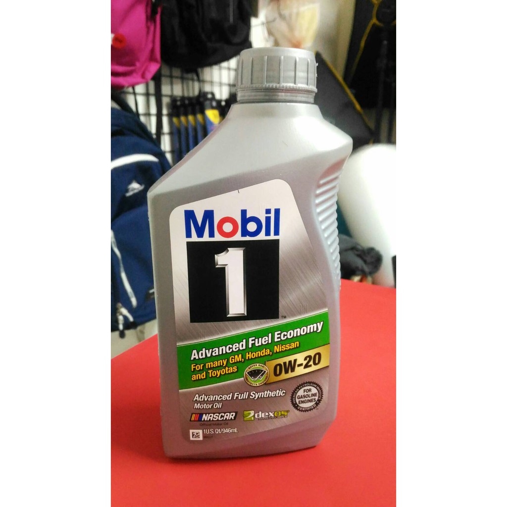 MOBIL-1 SAE 0W20 OIL 美孚1號全合成機油單瓶裝