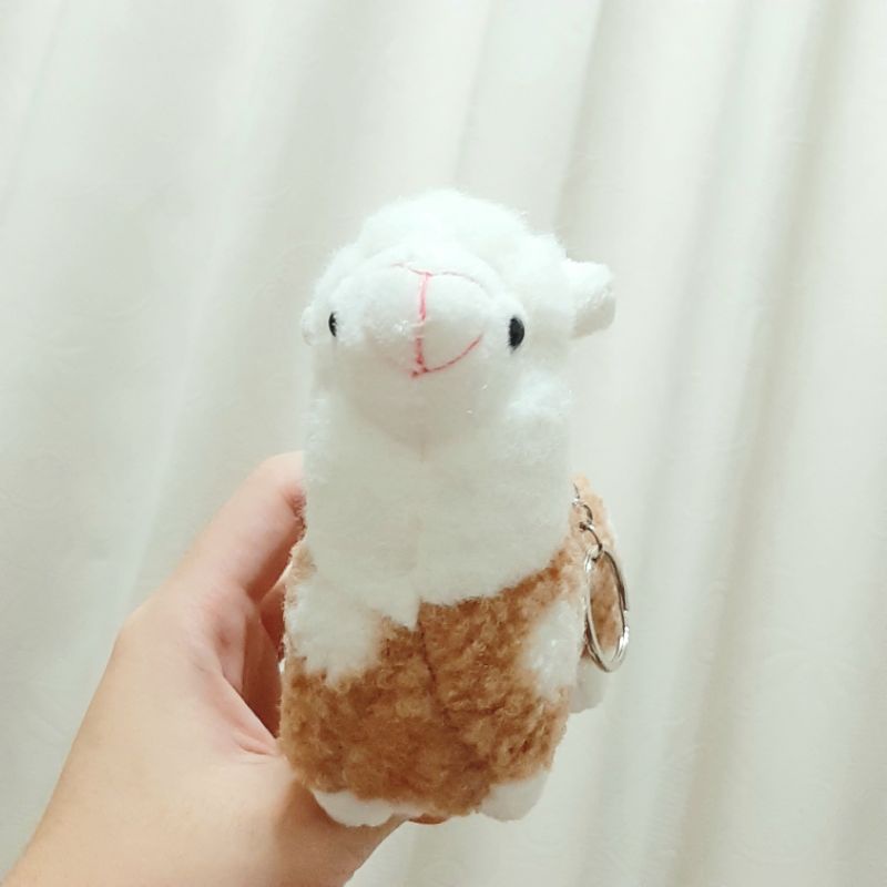 【安妮】[現貨] 羊駝娃娃吊飾 草泥馬娃娃 羊咩咩 小羊吊飾