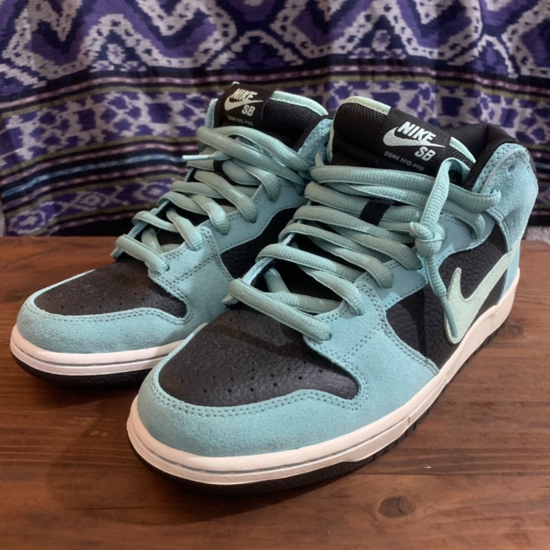 Nike Dunk Mid Pro SB SEA CRYSTAL Tiffany 中筒