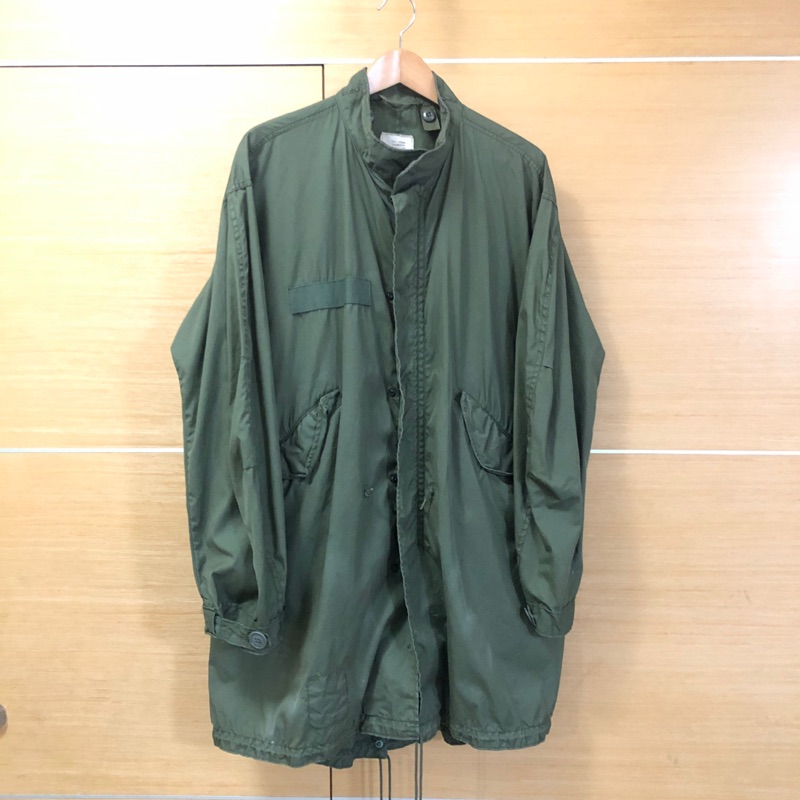 美軍公發 M65 PARKA 魚尾大衣 風衣 黃金尺寸 S-R  單件沒有內裡 沒有帽子 古著