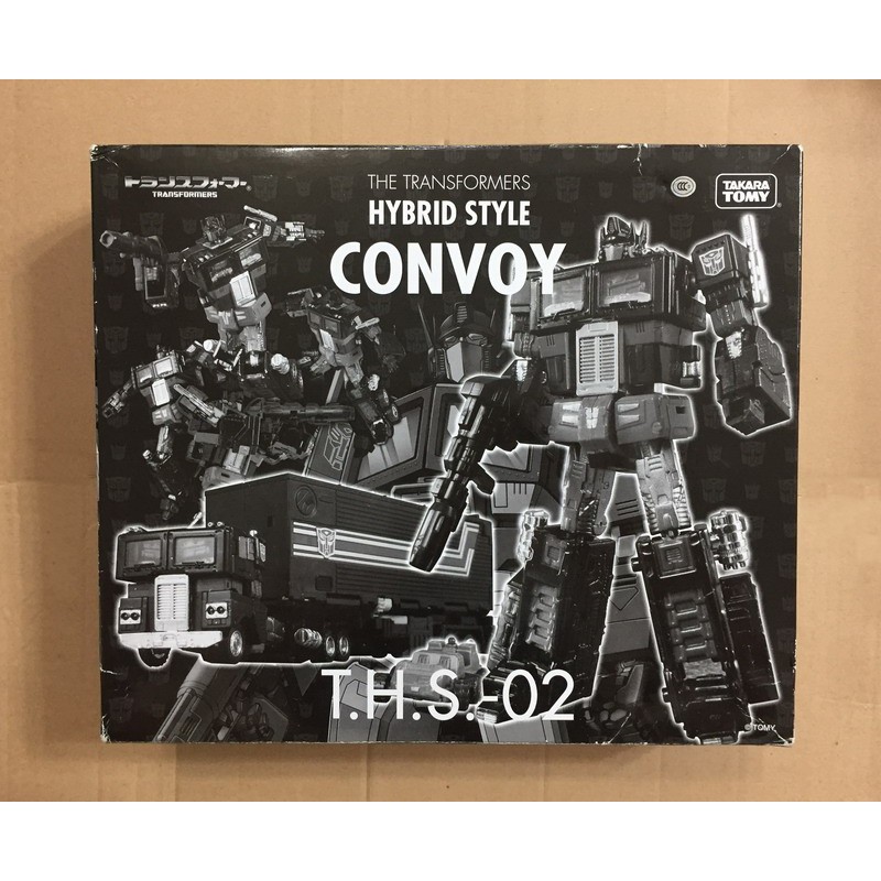 TAKARA CONVOY T.H.S.-02 TRANSFORM 變形金剛 - 柯博文(河森正治監修 黑色限定版)