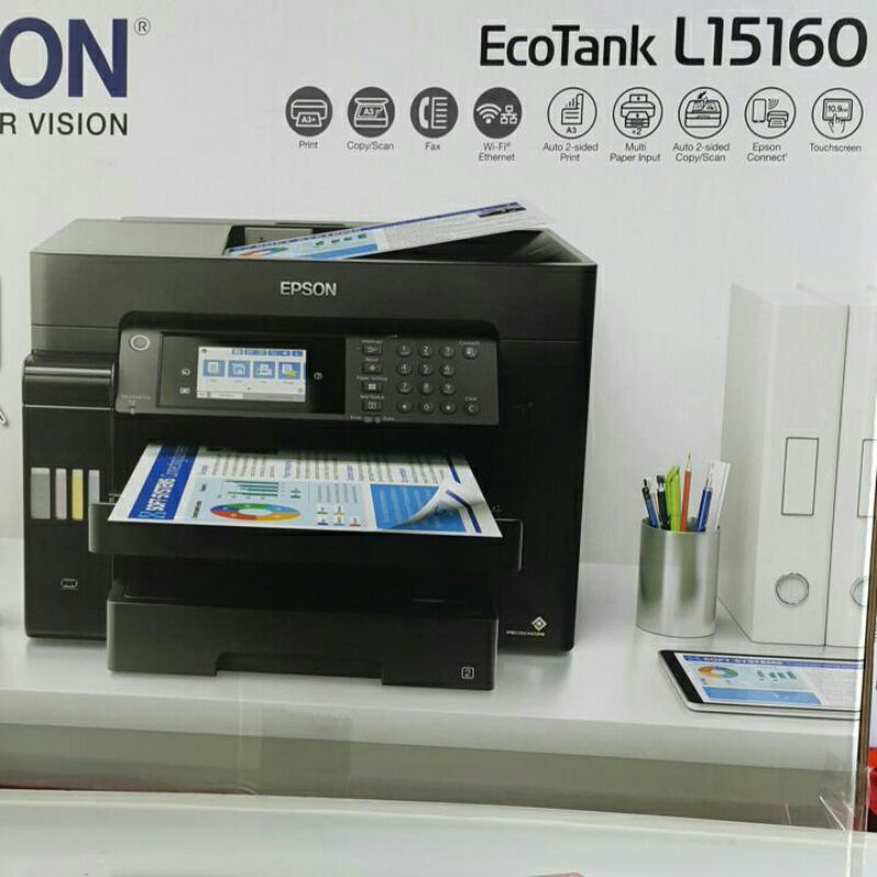 Epson L15160原廠大供墨A3+大尺寸多功能事務機