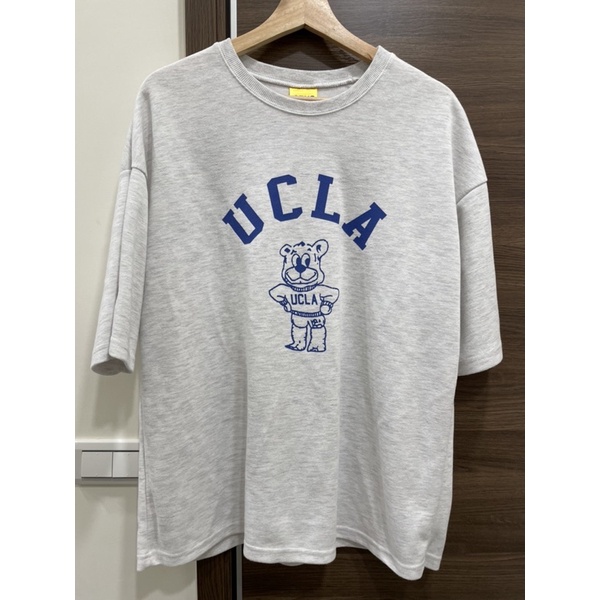 UCLA熊熊白色短T