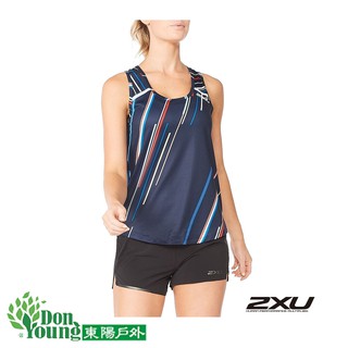 【2XU】 女 LIGHT SPEED高階運動背心 戶外 健身 運動 跑步 2XWR6514AELSWR