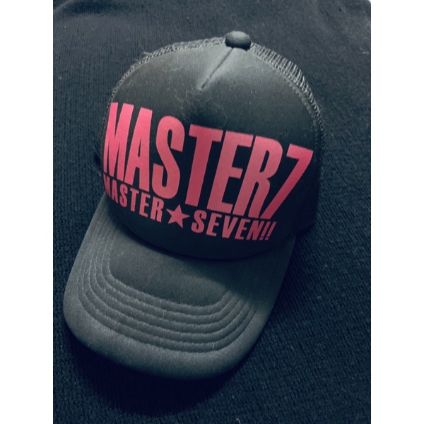 master 7 潮牌 潮帽 嘻哈 網帽 兩頂一起100（二手）