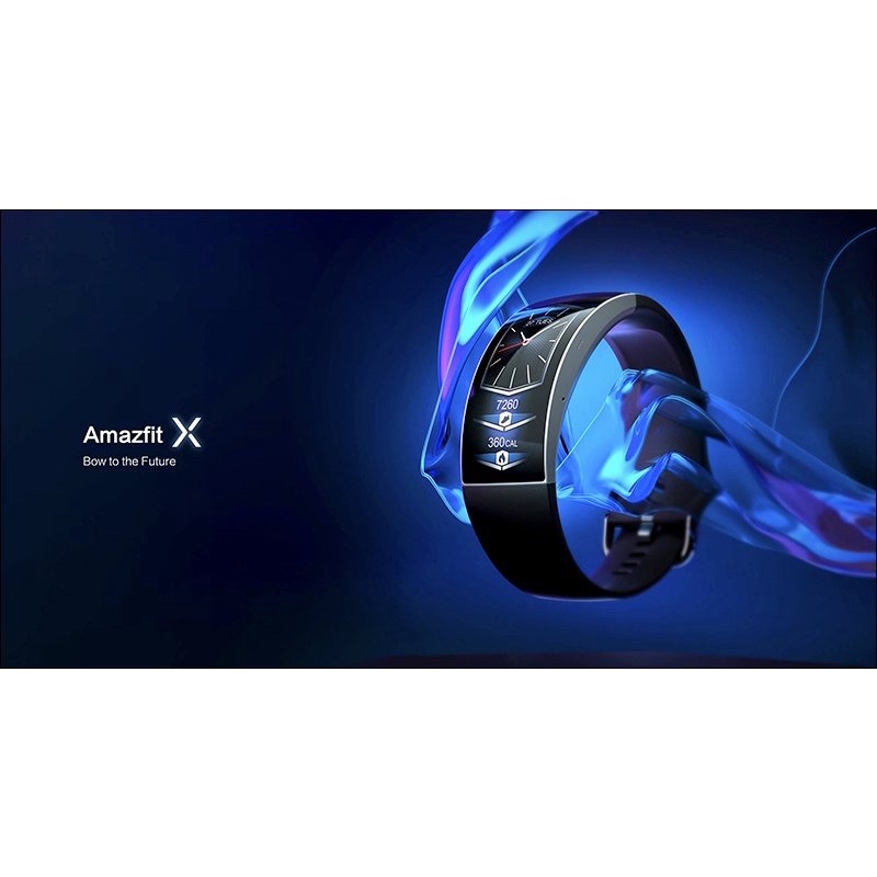 【免運快速到貨】華米Amazfit X 3D曲面智能手錶 - 鈦合金版-92°超大弧度曲面螢幕