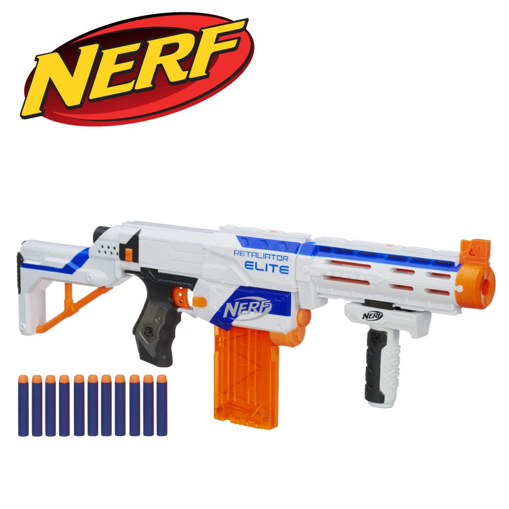 NERF-菁英系列-復仇者四合一衝鋒槍