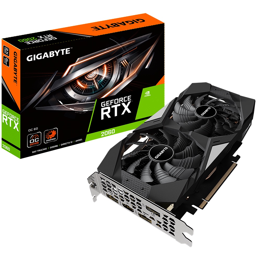 顯卡 GIGABYTE RTX 2060 OC 6G