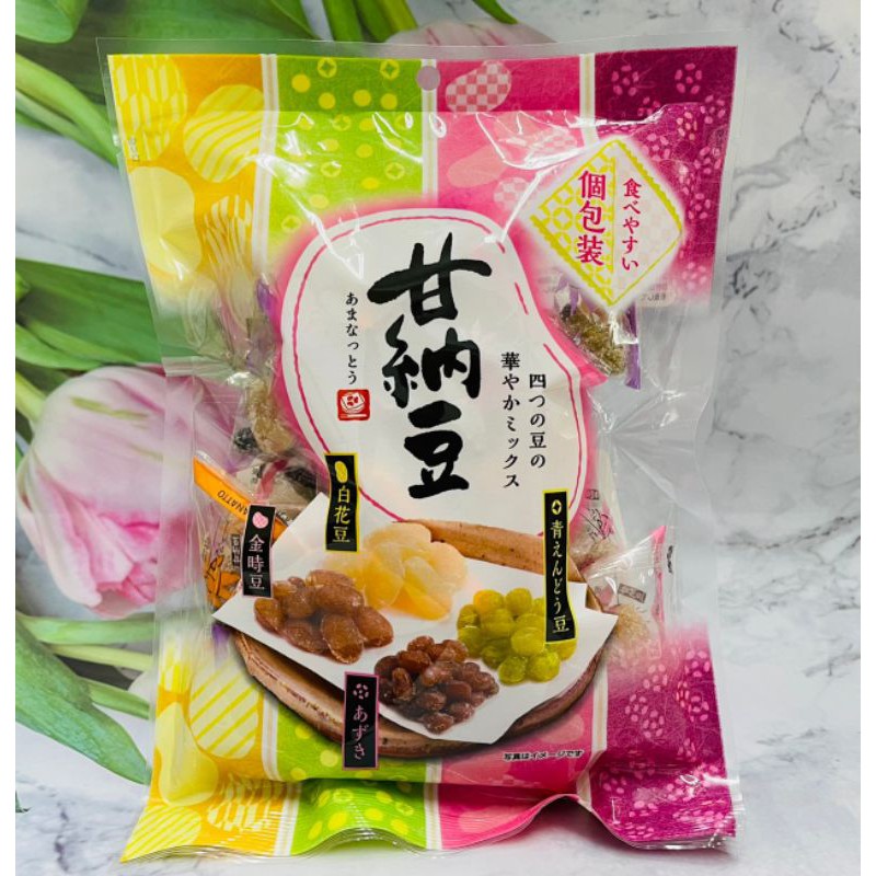 ［出清良品］日本  光武製果  四種甘納豆235g  四合豆類 個別包 衛生安全 （效期到2024.5.14，請確認了效